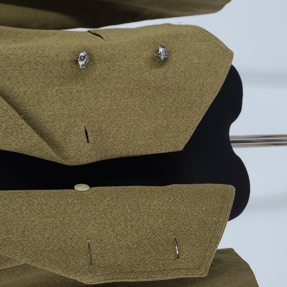 Nipon Studio Petite Military Inspired Cropped Jacket Women's sz. 2P - Picture 8 of 13